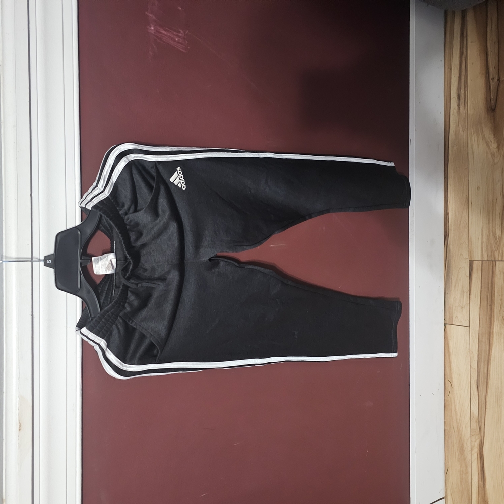 2 Adidas Black Track Pants